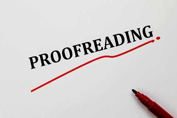  پروف ریدینگ / Proofreading  